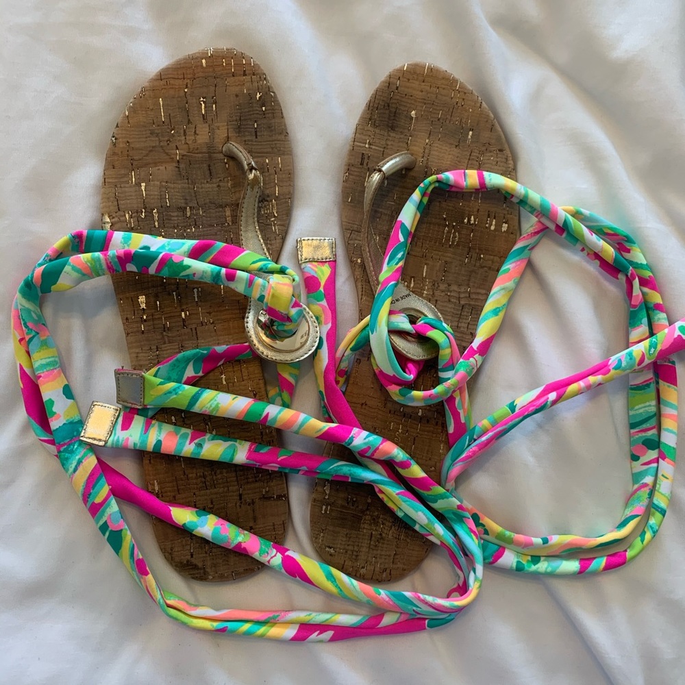 lilly pulitzer sandals